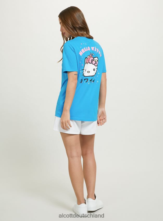 Kleidung de Alcott Frauen Hallo Kitty T-Shirt Ry2 Royale mittel 88J68R226
