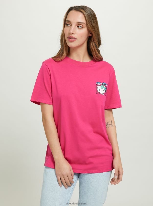 Kleidung de Alcott Frauen Hallo Kitty T-Shirt fx2 fuxia medium 88J68R163