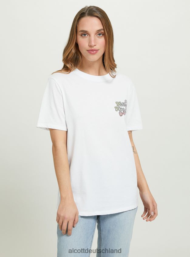 Kleidung de Alcott Frauen Hallo Kitty T-Shirt wh3 weiß 88J68R145