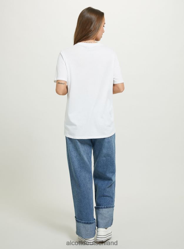 Kleidung de Alcott Frauen Hallo Kitty T-Shirt wh3 weiß 88J68R176