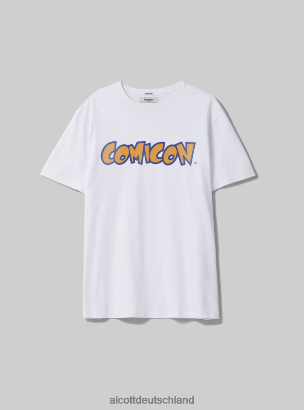 Kleidung de Alcott Frauen Offizielles Comicon-T-Shirt wh1 naturweiß 88J68R507