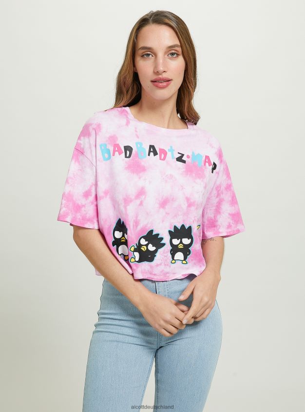 Kleidung de Alcott Frauen badtz-maru kurzes T-Shirt wh3 weiß 88J68R140