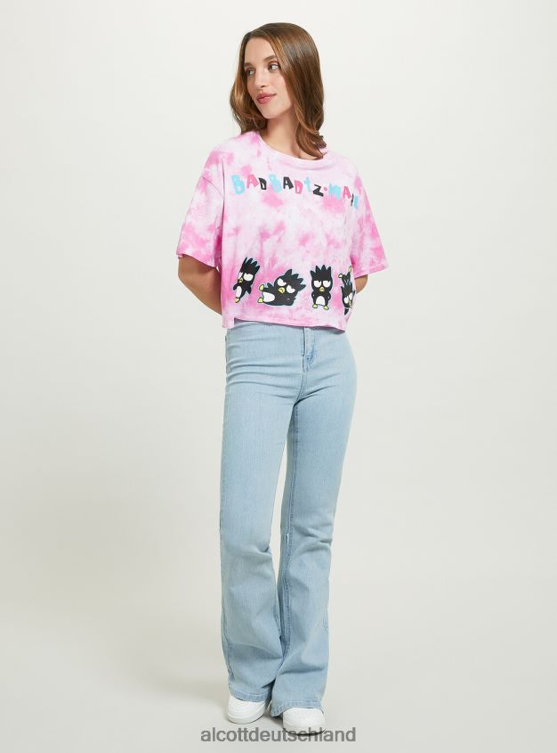 Kleidung de Alcott Frauen badtz-maru kurzes T-Shirt wh3 weiß 88J68R140