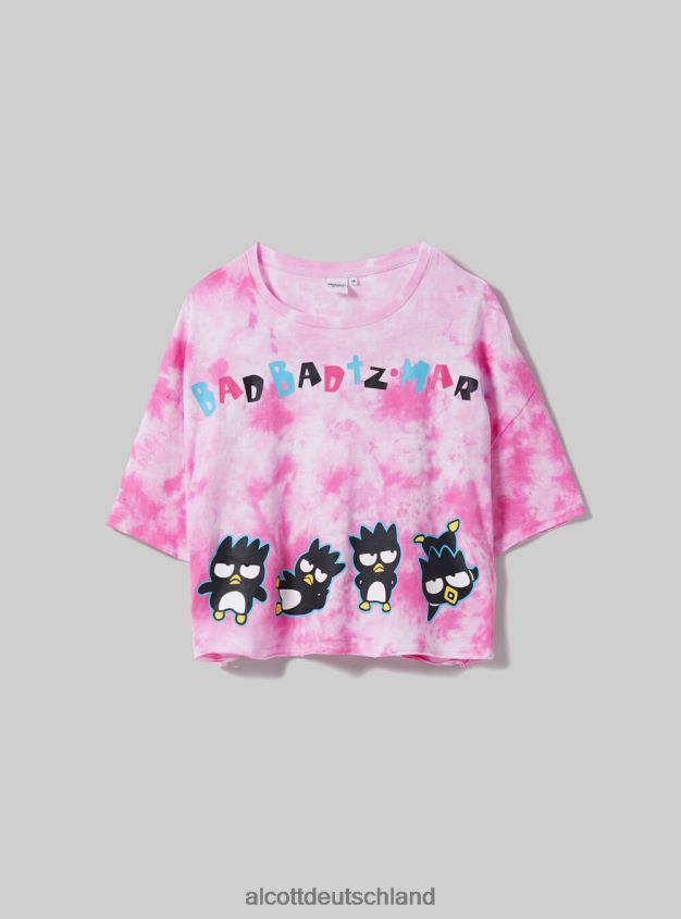 Kleidung de Alcott Frauen badtz-maru kurzes T-Shirt wh3 weiß 88J68R140