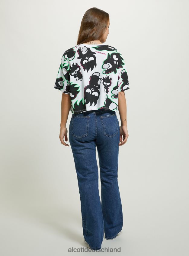 Kleidung de Alcott Frauen badtz-maru kurzes T-Shirt wh3 weiß 88J68R415