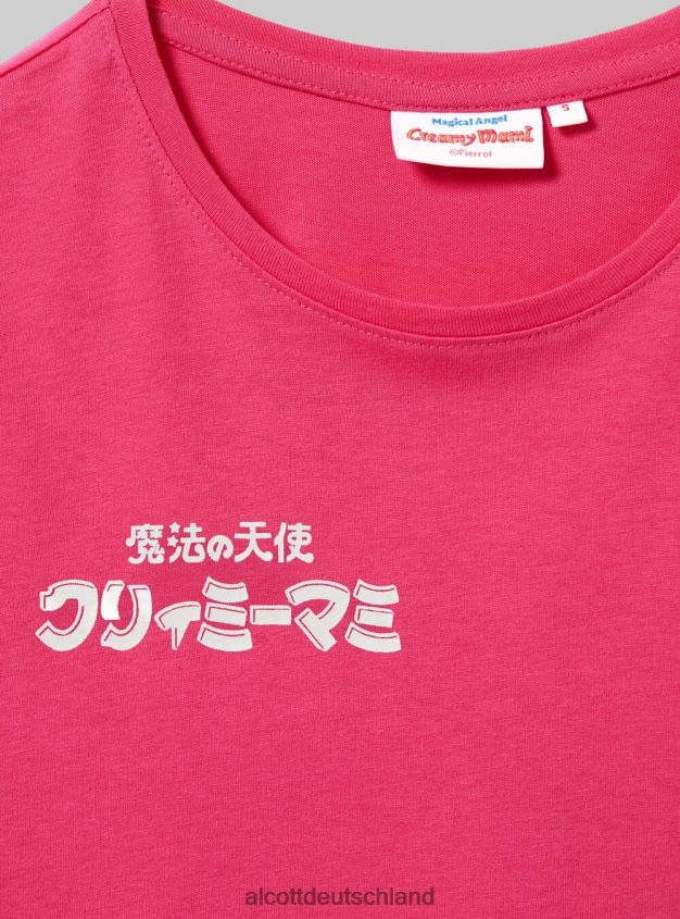 Kleidung de Alcott Frauen cremiges, kurzes T-Shirt fx2 fuxia medium 88J68R341