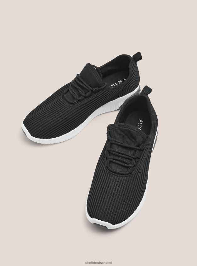 Schuhe de Alcott Frauen Scarpe in tessuto leggero traforato wh2 weiß 88J68R567