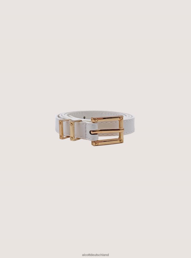 Zubehör de Alcott Frauen cintura sottile effetto pelle Schwarz 88J68R579