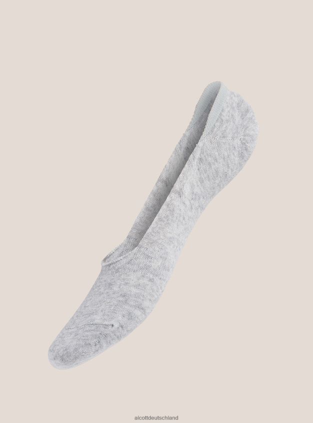 Zubehör de Alcott Frauen Set mit 3 Paar Footsies-Socken Weiß 88J68R557