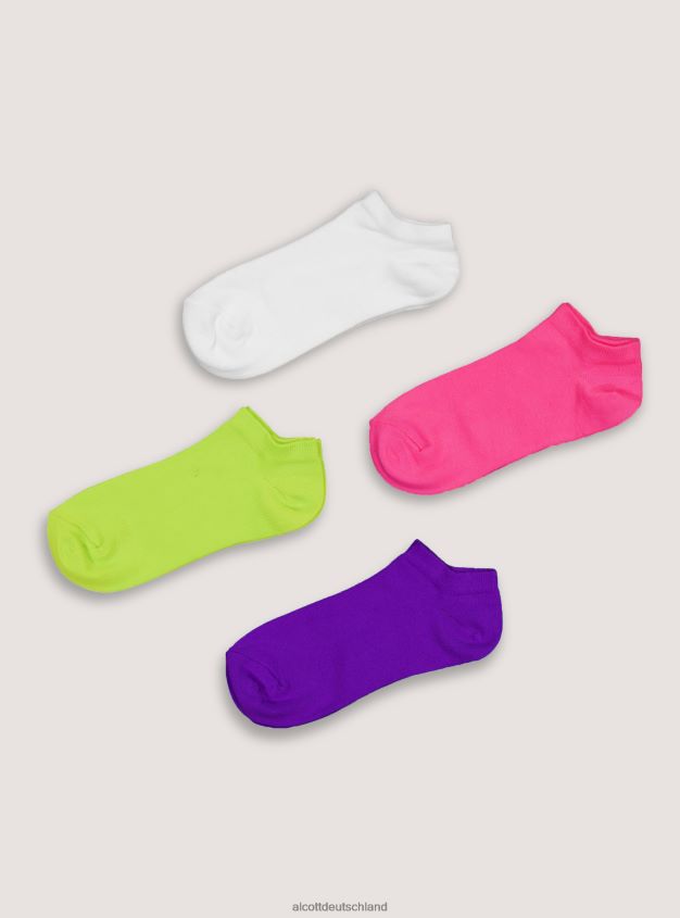 Zubehör de Alcott Frauen Set mit 4 farbigen Calzini-Paias Kombination 3 88J68R529