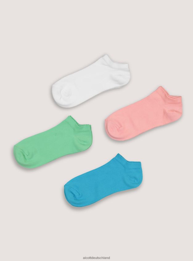 Zubehör de Alcott Frauen Set mit 4 farbigen Calzini-Paias Kombination 3 88J68R531