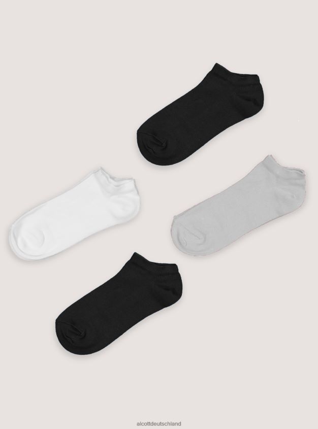 Zubehör de Alcott Frauen Set mit 4 farbigen Calzini-Paias Kombination 3 88J68R588