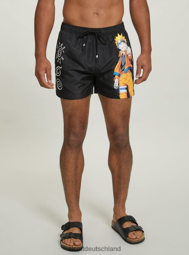 Kleidung de Alcott Männer Naruto-Kostüm bk1 schwarz 88J68R737