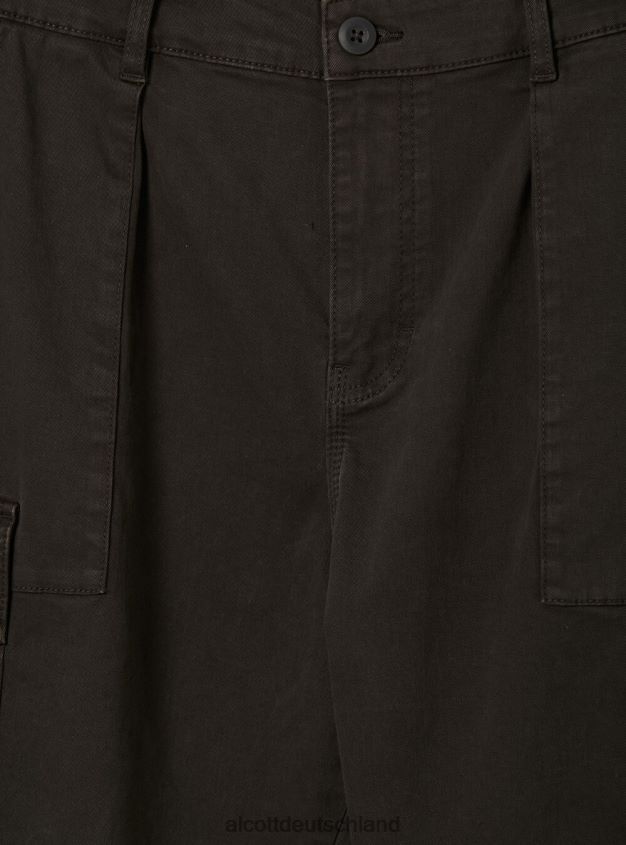 Kleidung de Alcott Männer Pantaloni Cargo aus Twill-Stretch gy2 grau mittel 88J68R1029