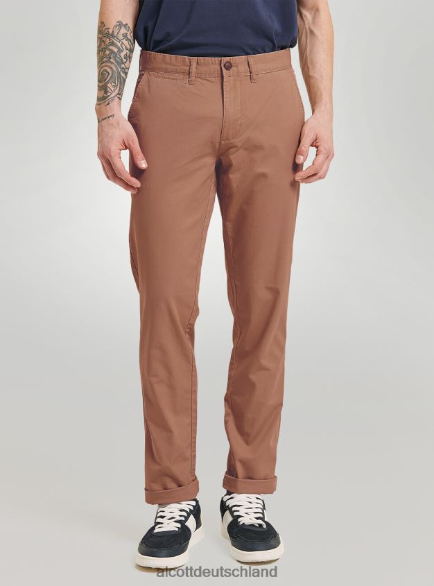 Kleidung de Alcott Männer Twill-Chinos c2222 Marine 88J68R1172