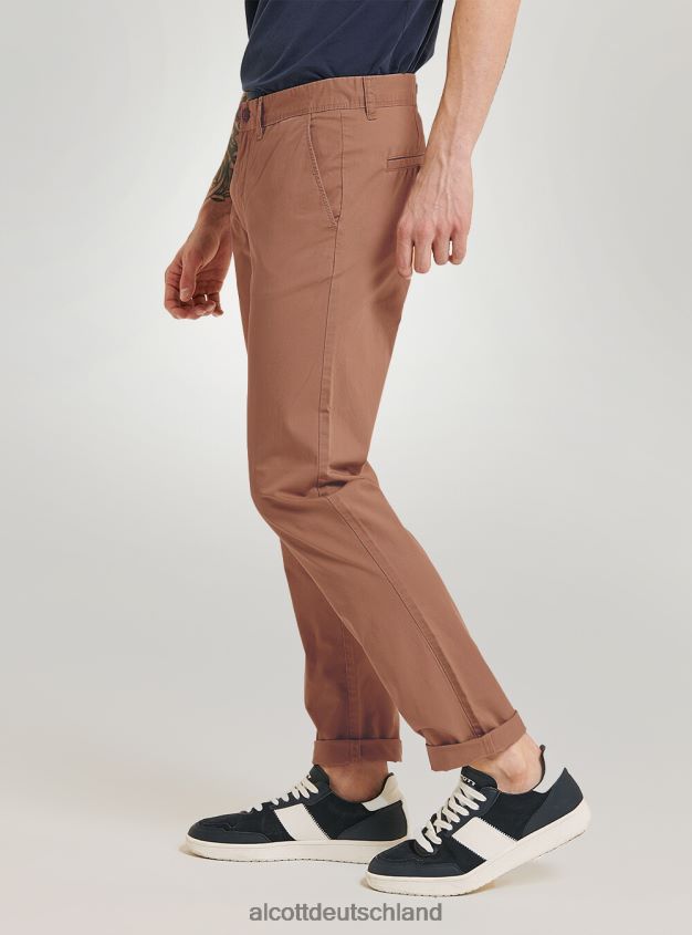 Kleidung de Alcott Männer Twill-Chinos c2222 Marine 88J68R1172