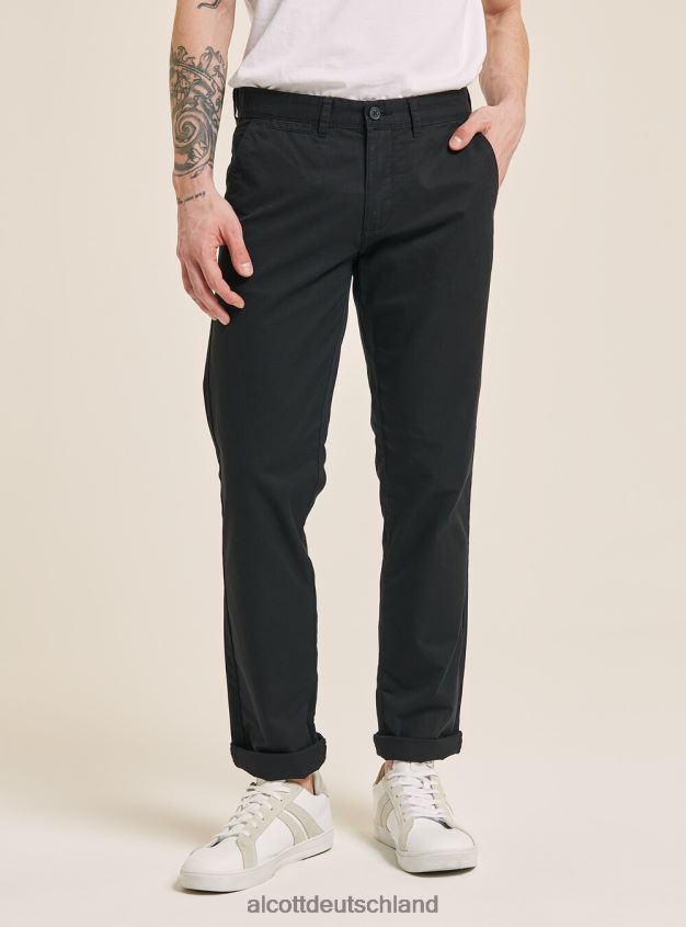Kleidung de Alcott Männer Twill-Chinos c2222 Marine 88J68R1194
