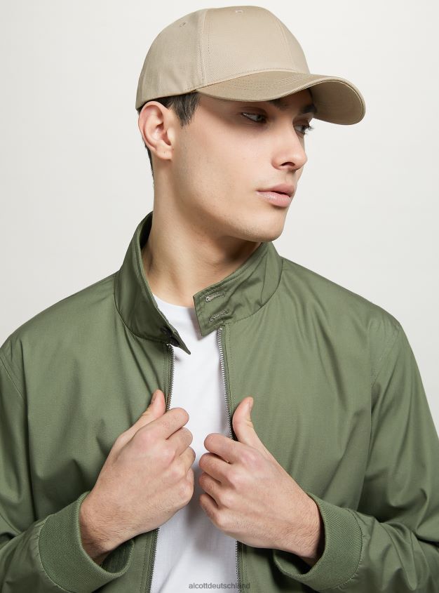 Kleidung de Alcott Männer Bomberjacke aus Baumwollmischung bg1 beige dunkel 88J68R1201