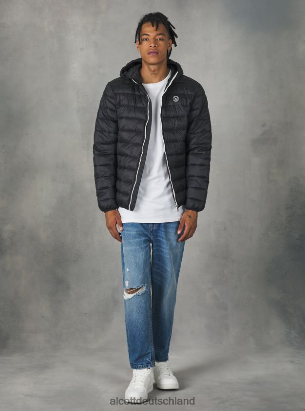 Kleidung de Alcott Männer giubbotto basic con imbottitura reciclabile schwarz bk1 88J68R1158