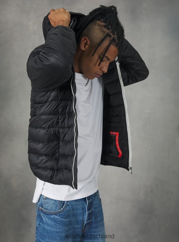 Kleidung de Alcott Männer giubbotto basic con imbottitura reciclabile schwarz bk1 88J68R1158