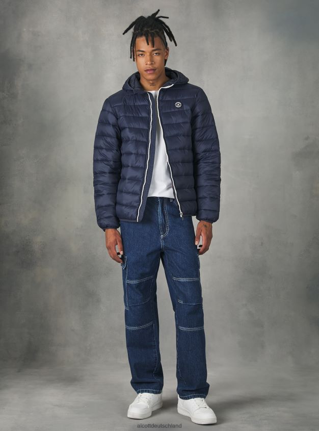 Kleidung de Alcott Männer giubbotto basic con imbottitura reciclabile schwarz bk1 88J68R883