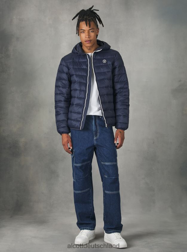 Kleidung de Alcott Männer giubbotto basic con imbottitura reciclabile schwarz bk1 88J68R883