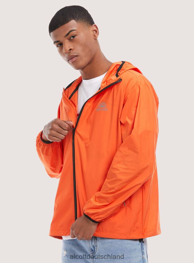 Kleidung de Alcott Männer leichte winddichte Jacke c837 gelb 88J68R1040