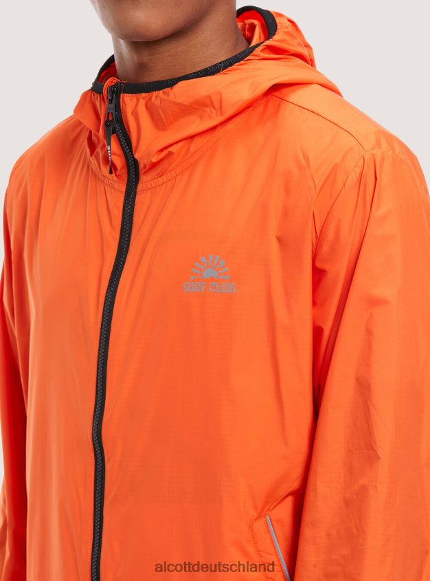 Kleidung de Alcott Männer leichte winddichte Jacke c837 gelb 88J68R1040