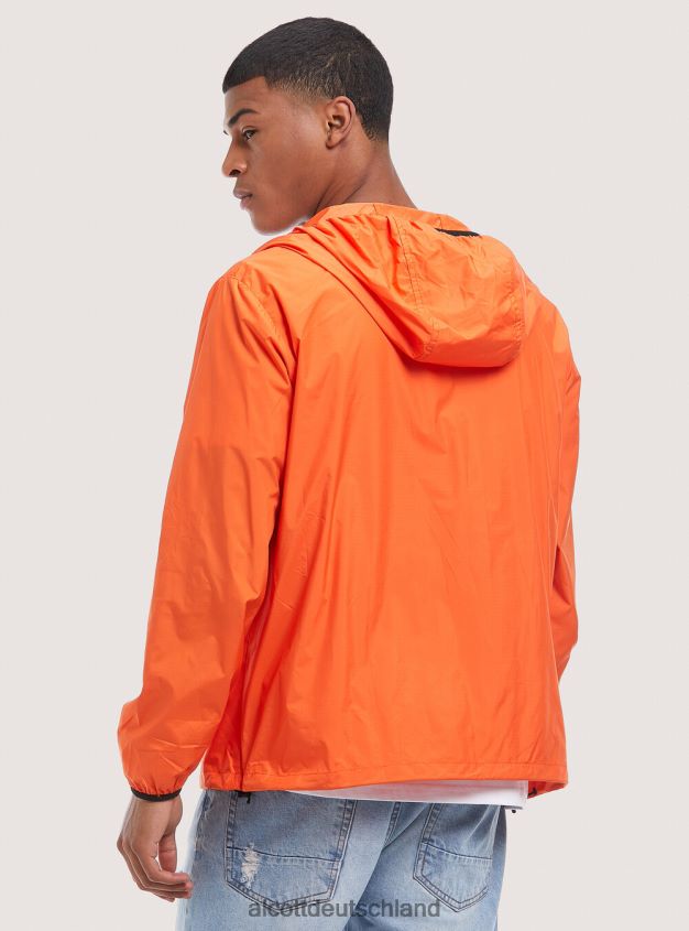 Kleidung de Alcott Männer leichte winddichte Jacke c837 gelb 88J68R1040