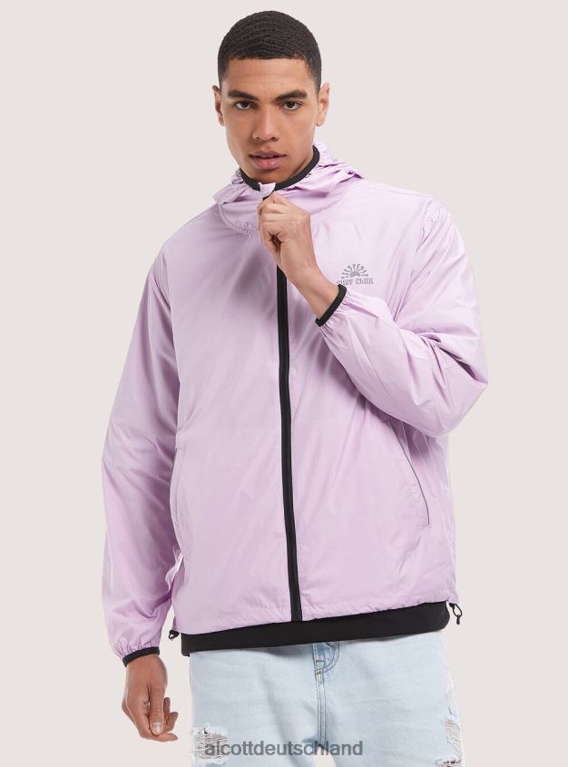 Kleidung de Alcott Männer leichte winddichte Jacke c837 gelb 88J68R801