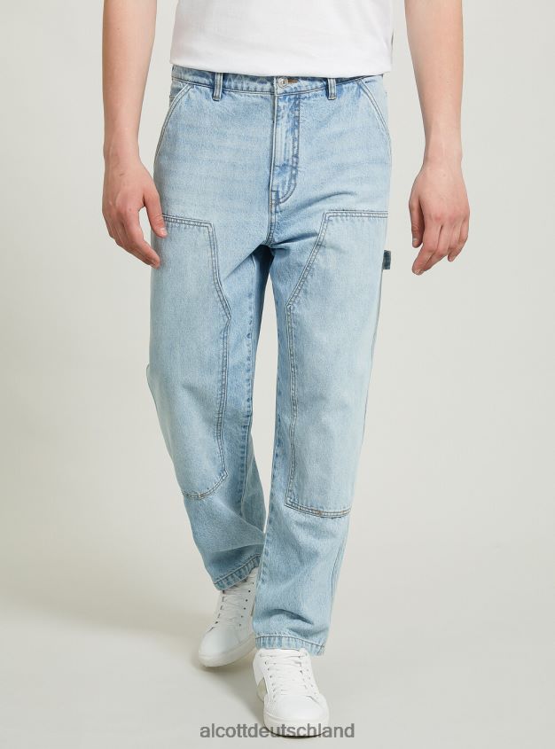 Kleidung de Alcott Männer Jeansschreiner d006 azurblau 88J68R696