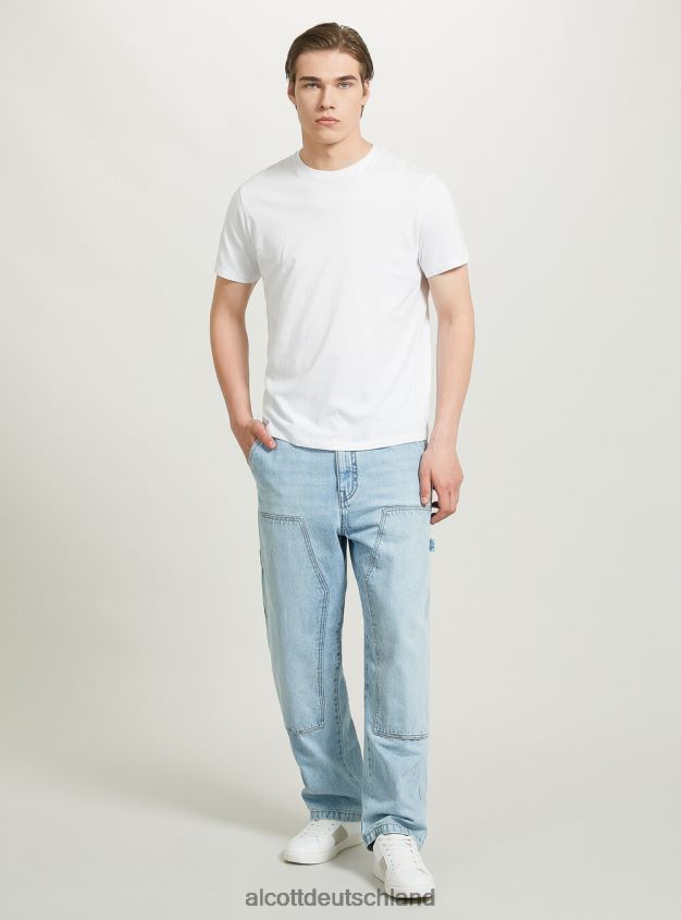 Kleidung de Alcott Männer Jeansschreiner d006 azurblau 88J68R696
