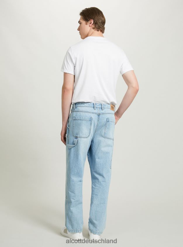 Kleidung de Alcott Männer Jeansschreiner d006 azurblau 88J68R696