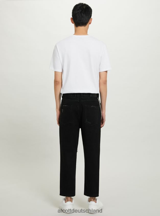 Kleidung de Alcott Männer Relaxed-Fit-Jeans mit Kette wh1 naturweiß 88J68R645