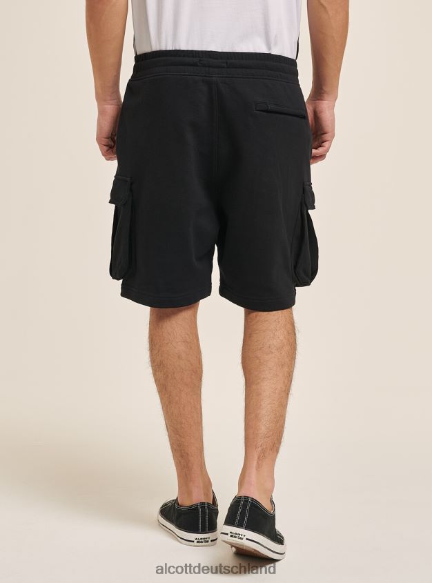 Kleidung de Alcott Männer Bermuda-Ladung Schwarz 88J68R823