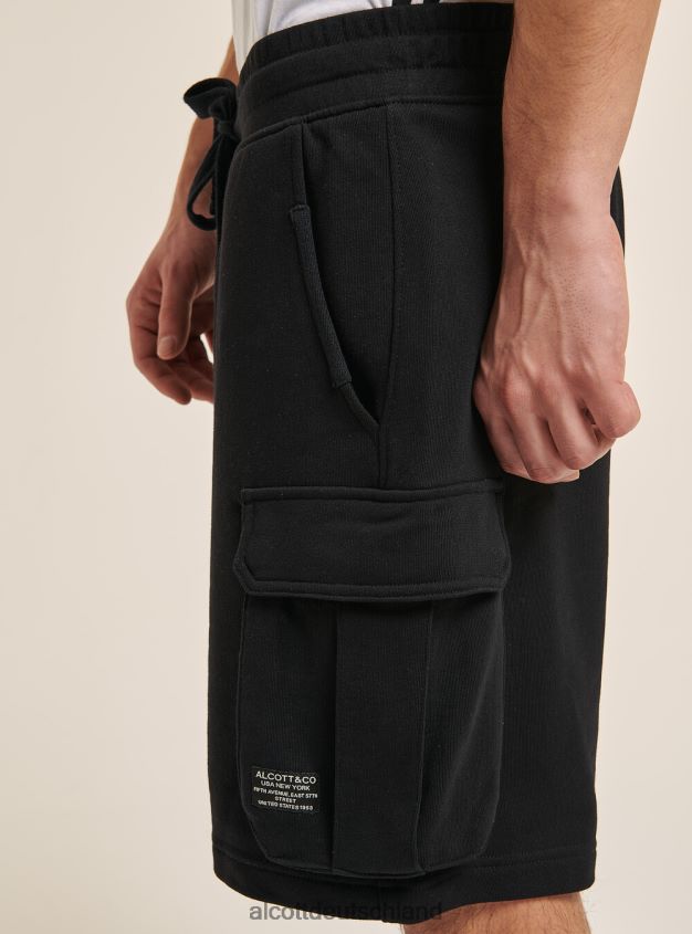 Kleidung de Alcott Männer Bermuda-Ladung Schwarz 88J68R823