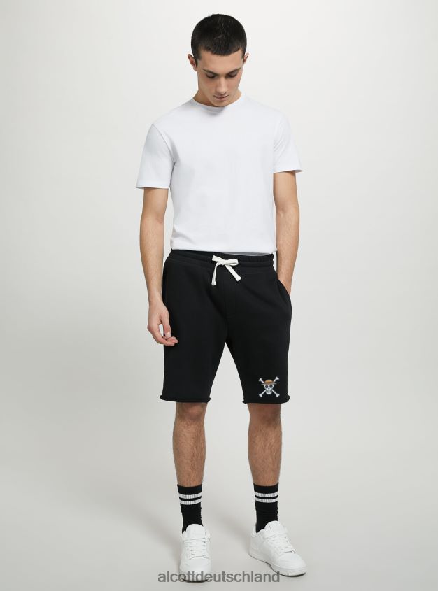 Kleidung de Alcott Männer Bermuda einteilig bk1 schwarz 88J68R1195