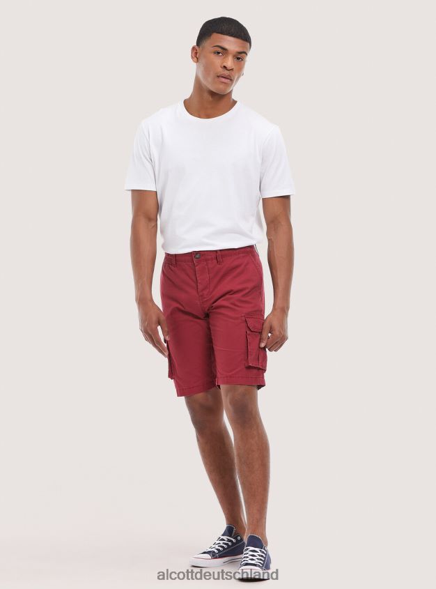 Kleidung de Alcott Männer Bermudashorts aus Baumwolle mit großen Taschen c0586 ecru' 88J68R730