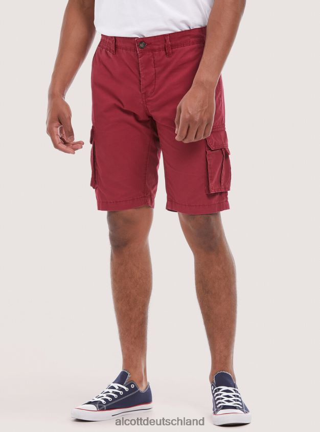 Kleidung de Alcott Männer Bermudashorts aus Baumwolle mit großen Taschen c0586 ecru' 88J68R730