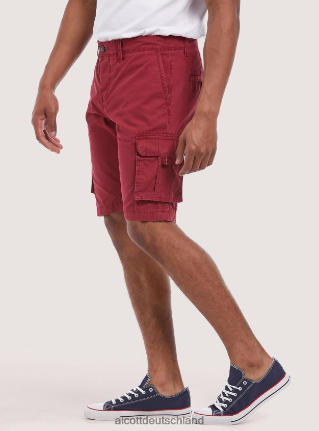 Kleidung de Alcott Männer Bermudashorts aus Baumwolle mit großen Taschen c0586 ecru' 88J68R730