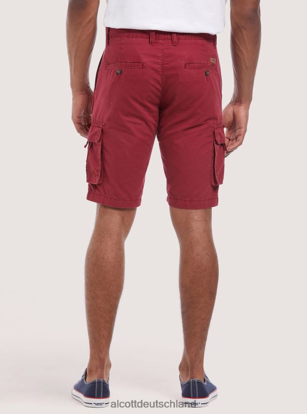 Kleidung de Alcott Männer Bermudashorts aus Baumwolle mit großen Taschen c0586 ecru' 88J68R730