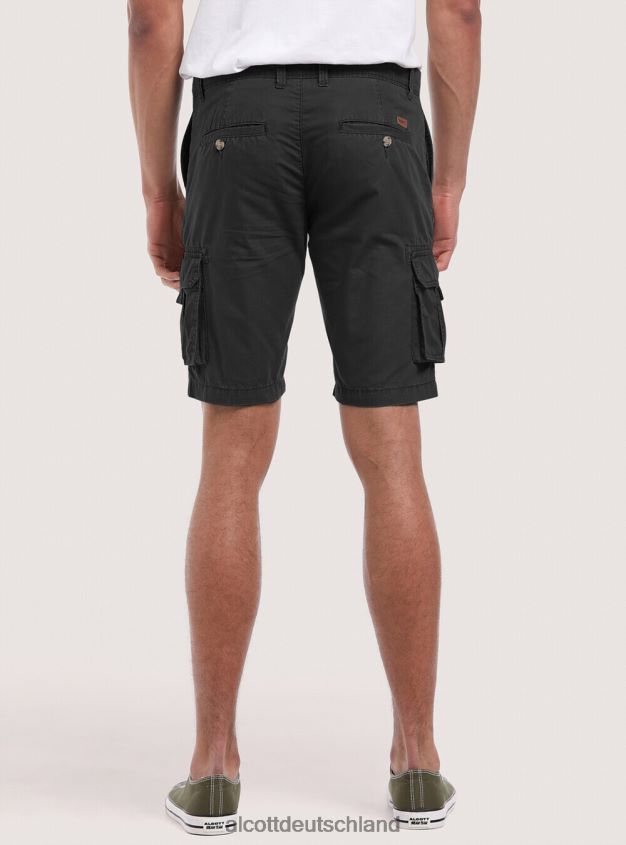 Kleidung de Alcott Männer Bermudashorts aus Baumwolle mit großen Taschen c0586 ecru' 88J68R830