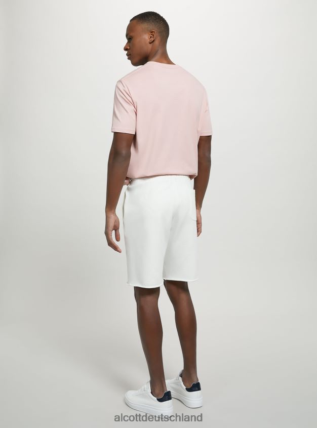 Kleidung de Alcott Männer Jogger-Bermudashorts aus Baumwolle bk1 schwarz 88J68R779