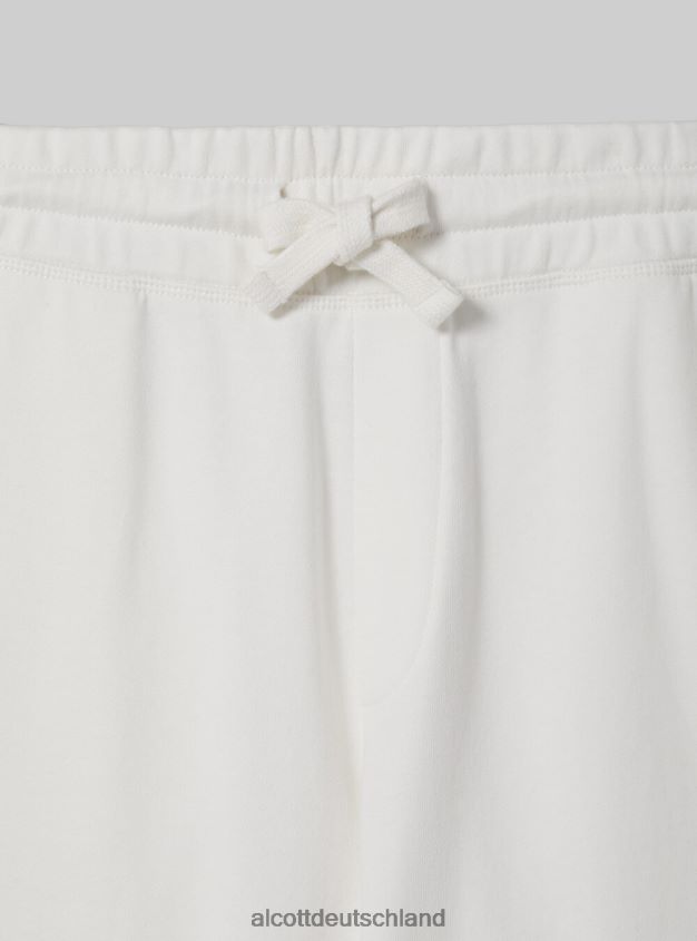 Kleidung de Alcott Männer Jogger-Bermudashorts aus Baumwolle bk1 schwarz 88J68R779