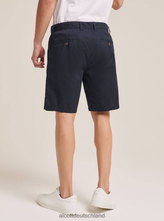 Kleidung de Alcott Männer Twill-Bermudashorts mit schlichter Passform na1 marine dunkel 88J68R1068