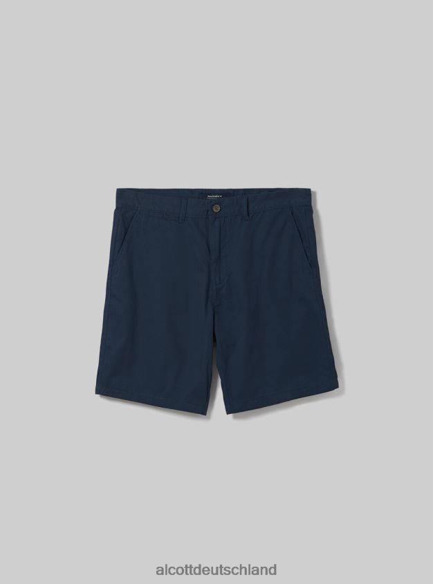 Kleidung de Alcott Männer Twill-Bermudashorts mit schlichter Passform na1 marine dunkel 88J68R1068