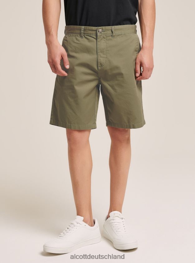 Kleidung de Alcott Männer Twill-Bermudashorts mit schlichter Passform na1 marine dunkel 88J68R735