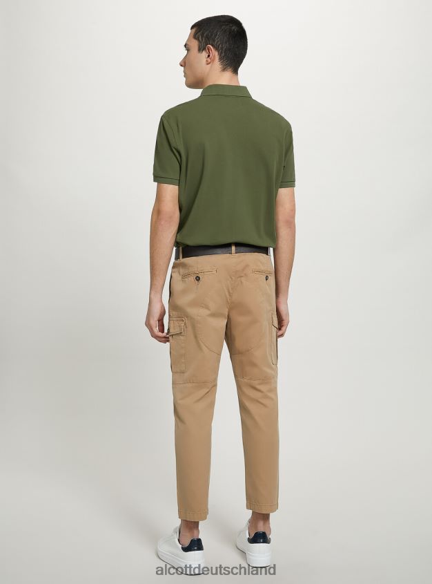 Kleidung de Alcott Männer Poloshirt aus Baumwollpiqué mit Stickerei wh3 weiß 88J68R1159