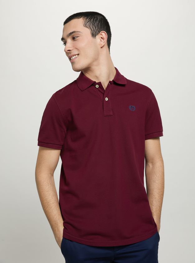 Kleidung de Alcott Männer Poloshirt aus Baumwollpiqué mit Stickerei wh3 weiß 88J68R771