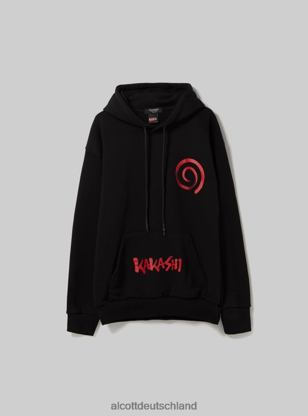 Kleidung de Alcott Männer Naruto-Sweatshirt bk1 schwarz 88J68R646
